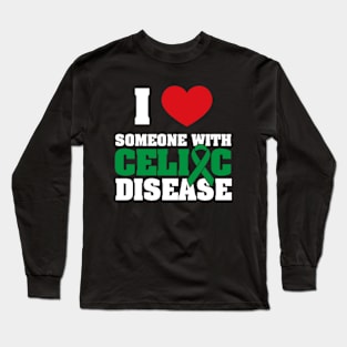 I Love Someone with Celiac Disease Long Sleeve T-Shirt